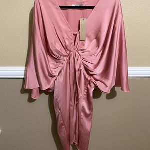 Satin Pink Dress
